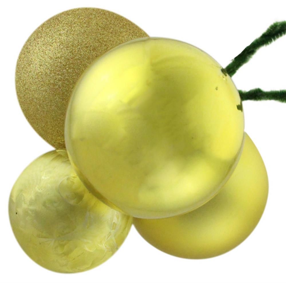 Ball Cluster 80/100mm x4 - Gold