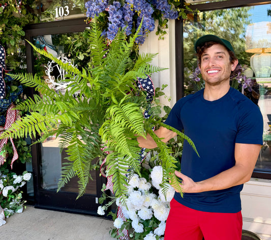 Fern Bush 30"