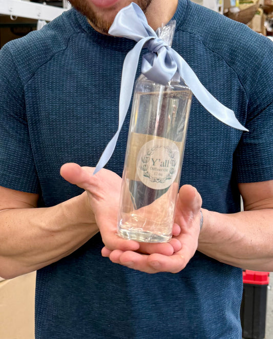 Refill Oil For Diffuser 12 oz. “Y’all” scent. A Beautiful scent of Saltwater, driftwood and citrus!