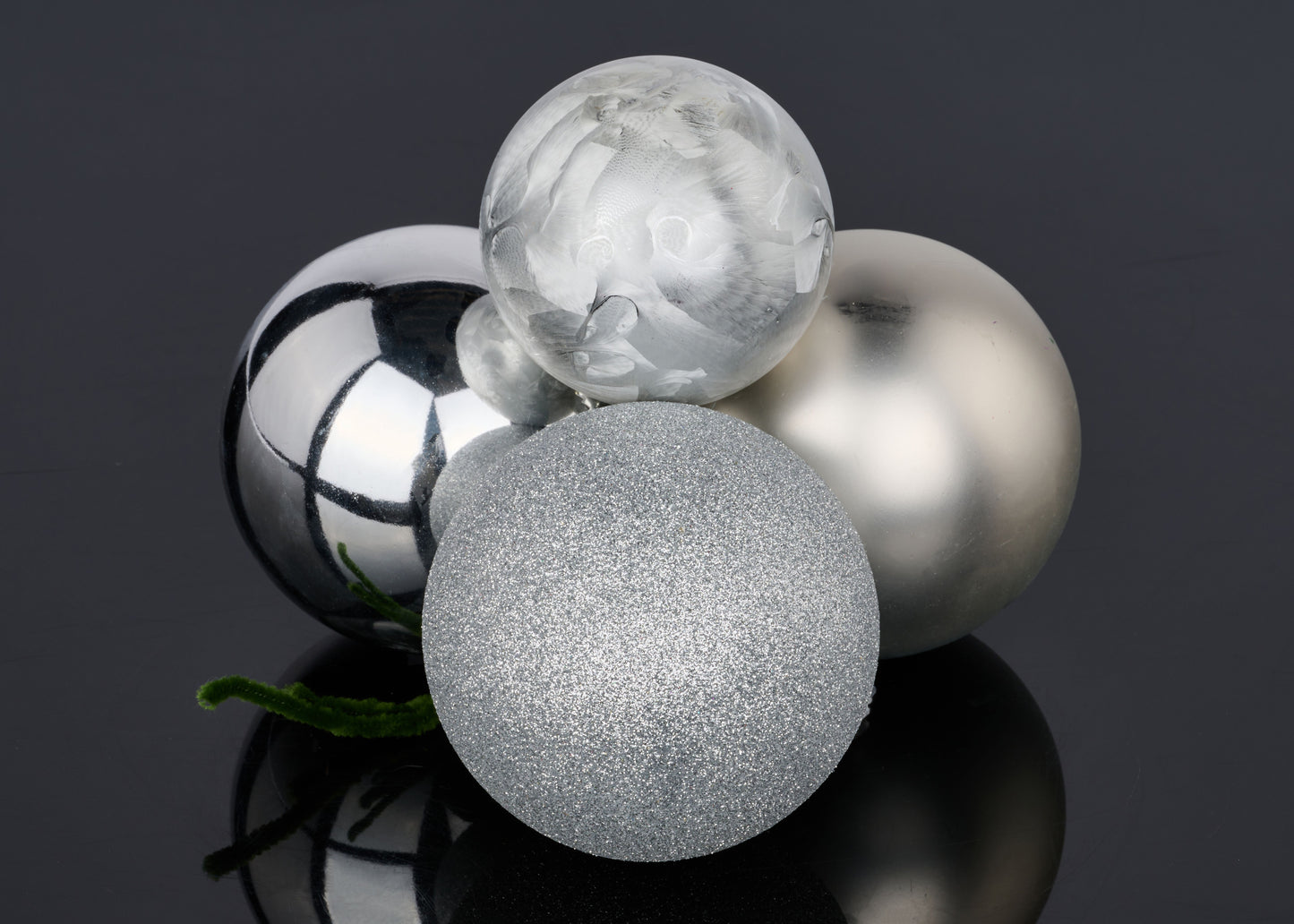 Ball Cluster 80/100mm x4 - Silver