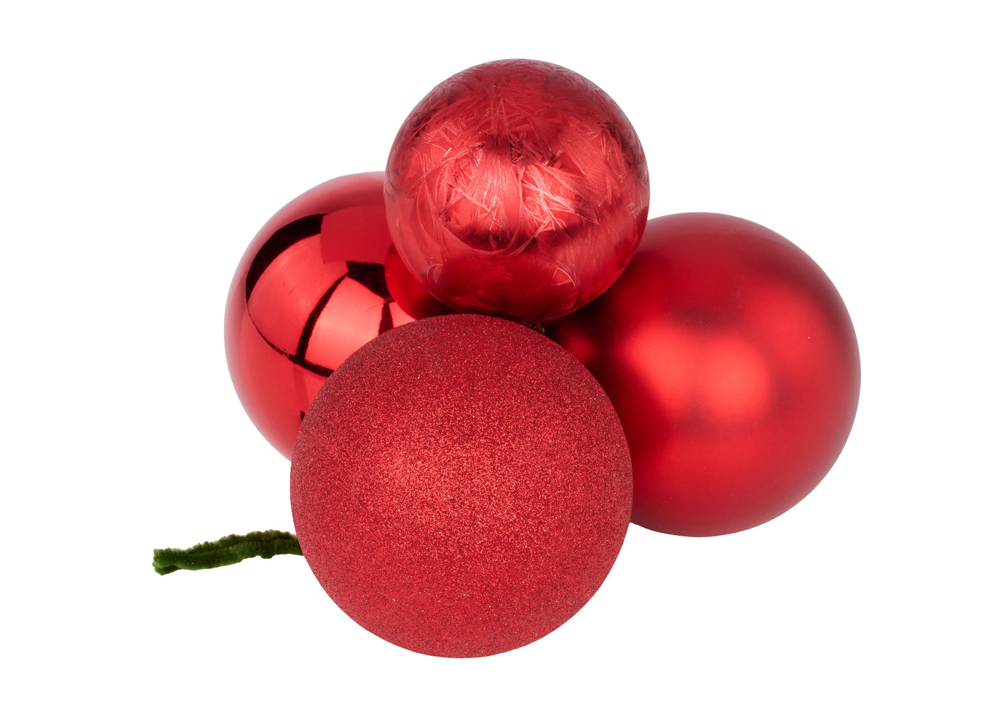Ball Cluster 80/100mm x4 - Red