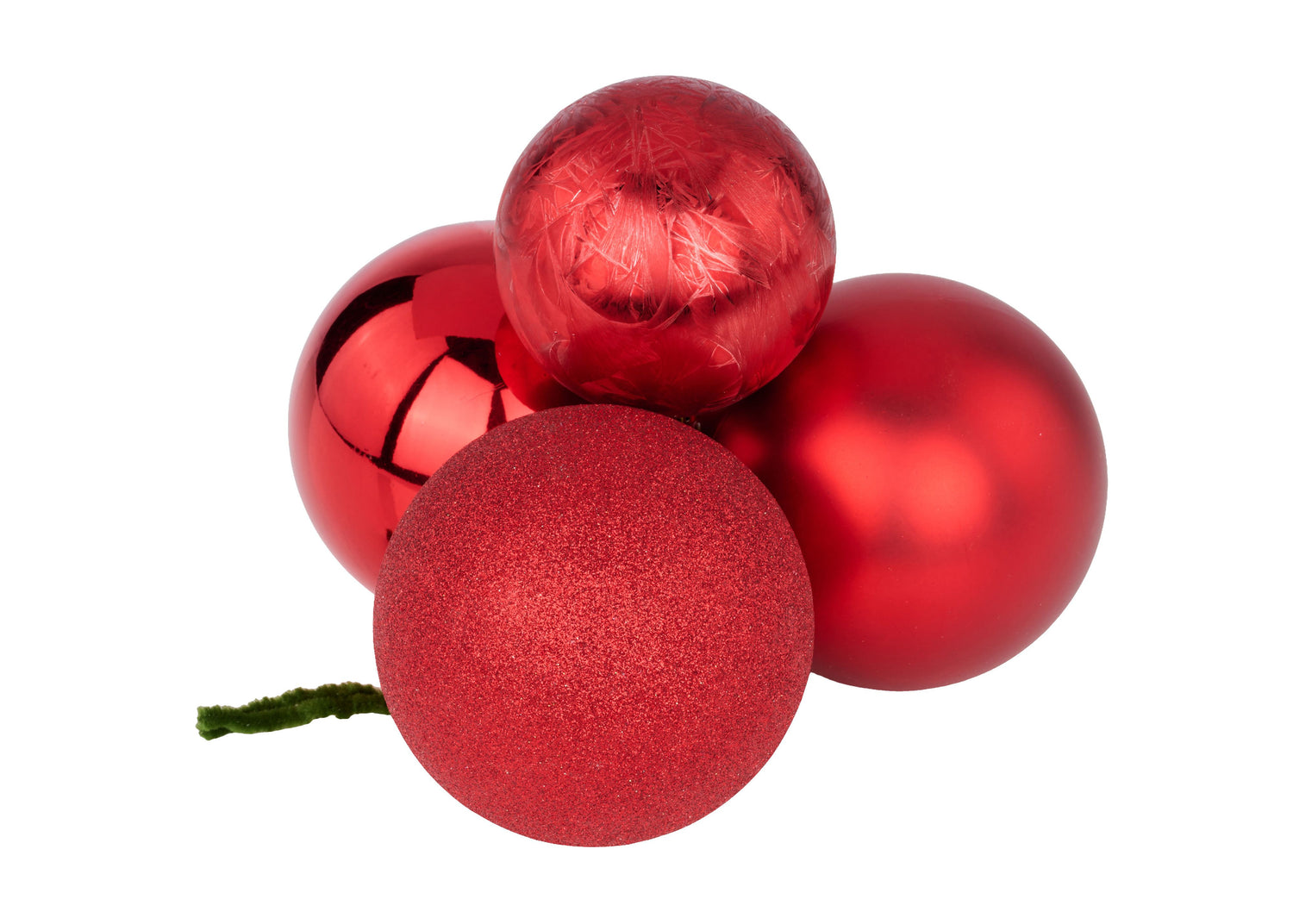 Ball Cluster 80/100mm x4 - Red